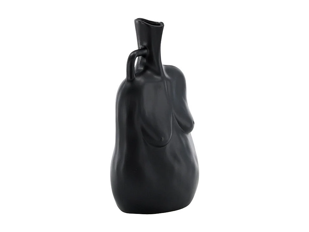 Vase Buste en Céramique "Conta" 25cm Noir