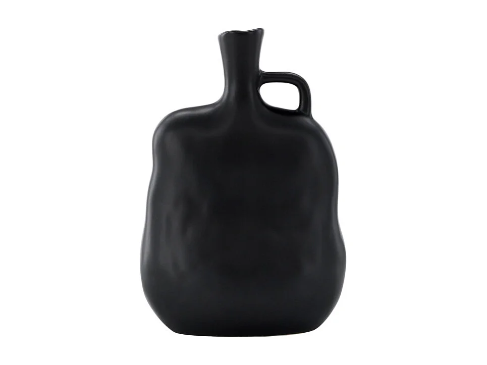 Vase Buste en Céramique "Conta" 25cm Noir