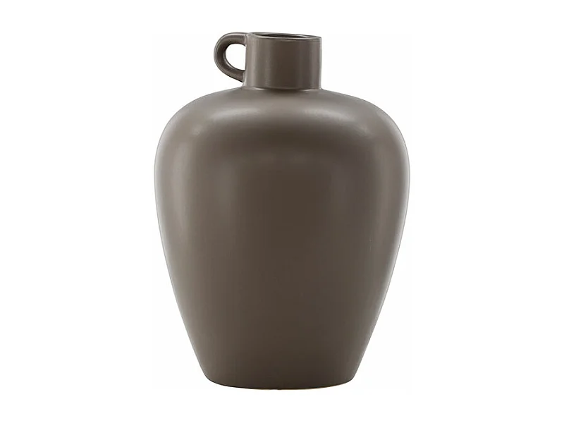 Vase Urne en Céramique "Cent" 33cm Marron