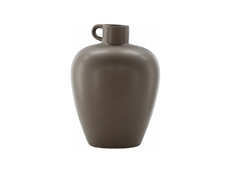 Vase Urne en Céramique "Cent" 33cm Marron