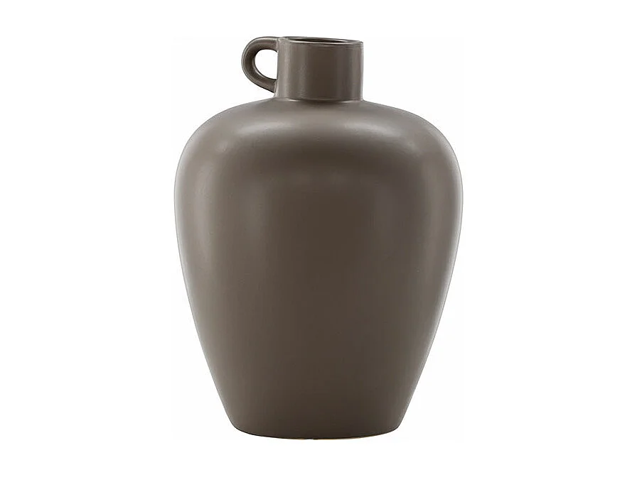 Vase Urne en Céramique "Cent" 33cm Marron
