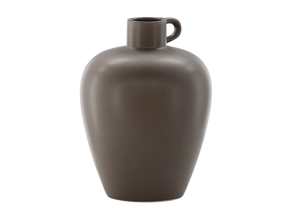 Vase Urne en Céramique "Cent" 33cm Marron