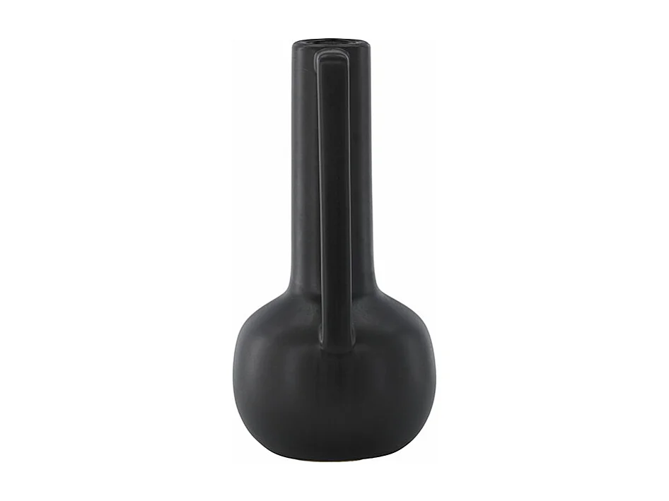 Vase Design en Céramique "Allis" 36cm Noir