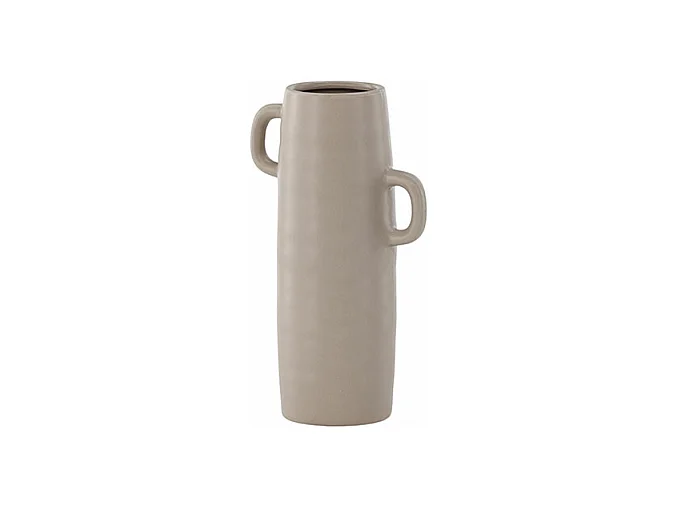 Vase Ondulé en Céramique "Cent" 25cm Marron