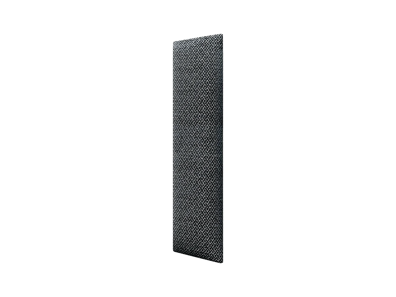 DHOME Panneaux Tapissés Exclusifs Série Luxury Edition Autoadhésifs pour Mur Acoustiques Absorbants Protection Chocs (Silver Ebony, 60x20cm)