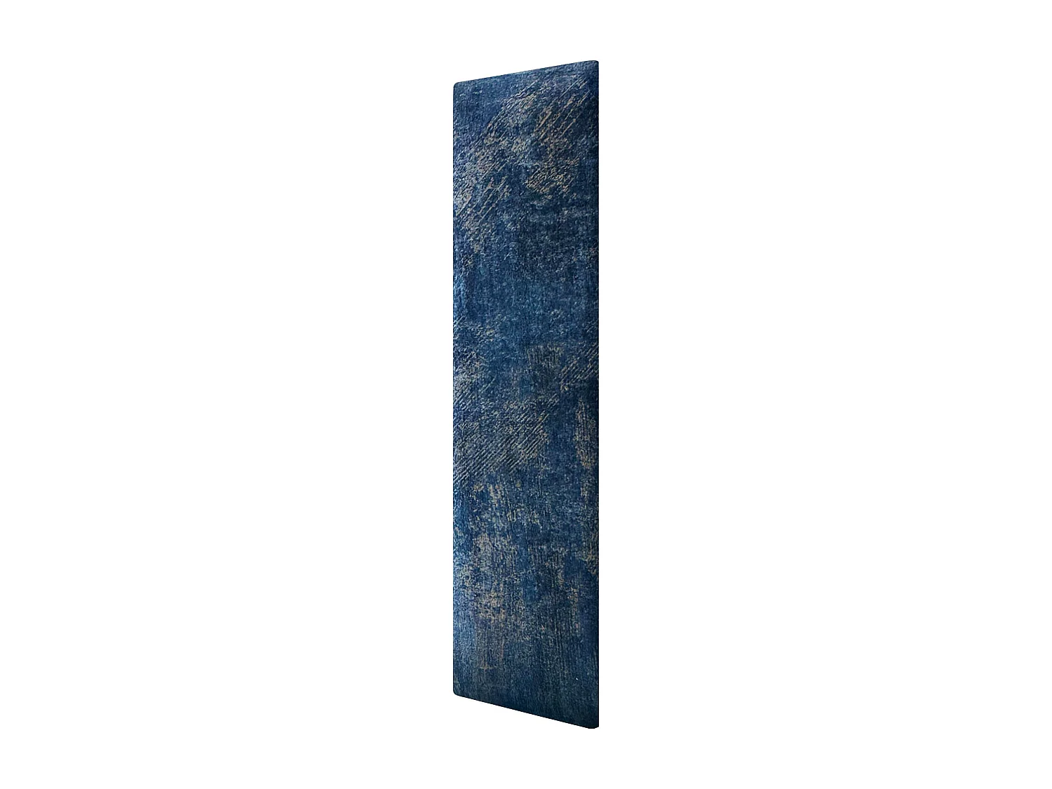 DHOME Panneaux Tapissés Exclusifs Série Luxury Edition Autoadhésifs pour Mur Acoustiques Absorbants Protection Chocs (Luxurious Blue, 60x20cm)