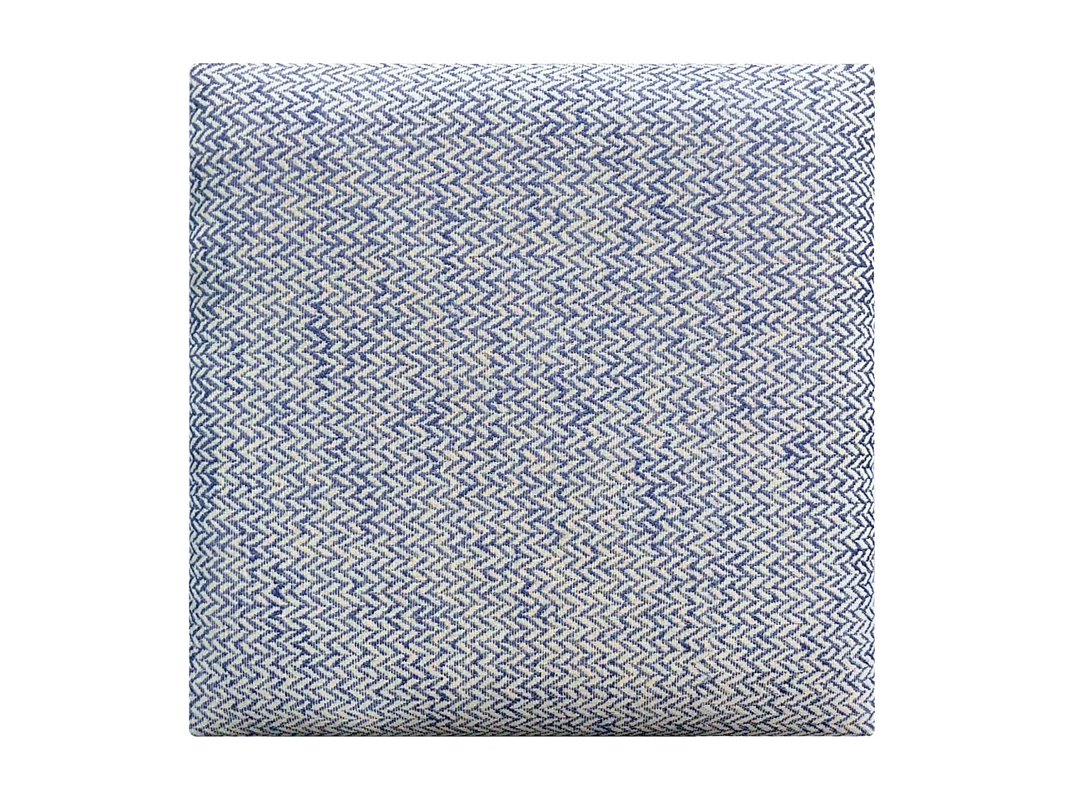 DHOME Ensemble de 6 Panneaux Tapissés en Tissu de Luxe Pack Autoadhésif pour Mur Acoustique Absorbant et Protecteur (Épis bleus, 50x30cm, x6)