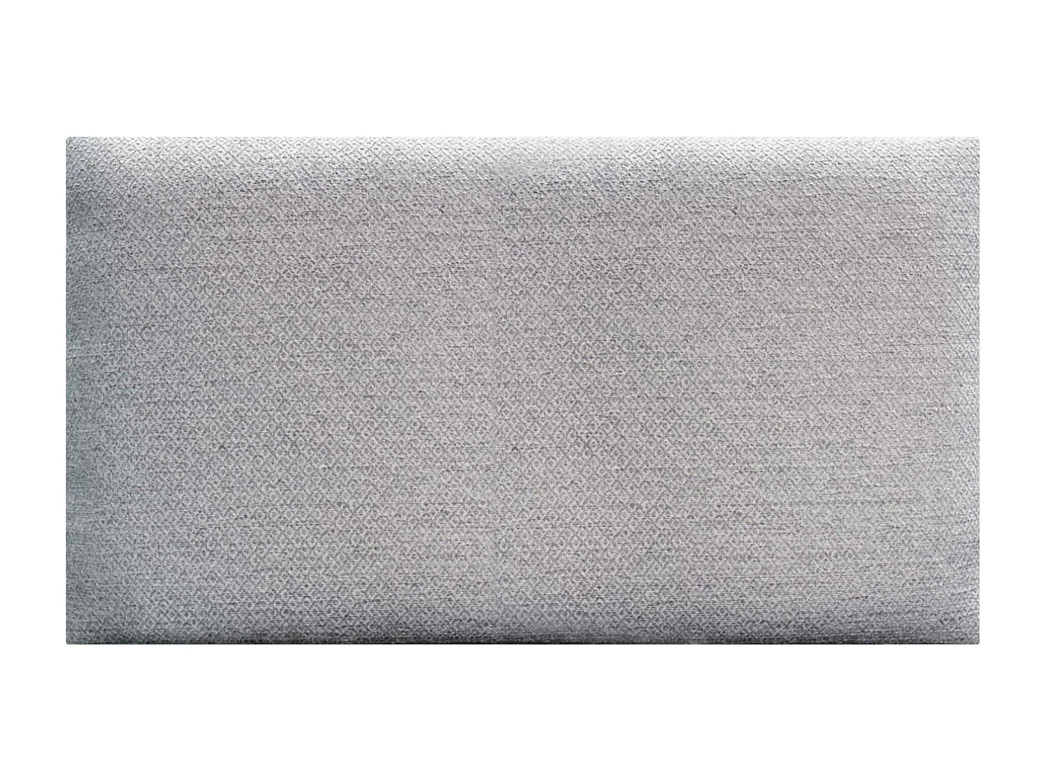 DHOME Ensemble de 1 Panneaux Tapissés en Tissu de Luxe Pack Autoadhésif pour Mur Acoustique Absorbant et Protecteur (Silver Grey, 60x60cm, x1)