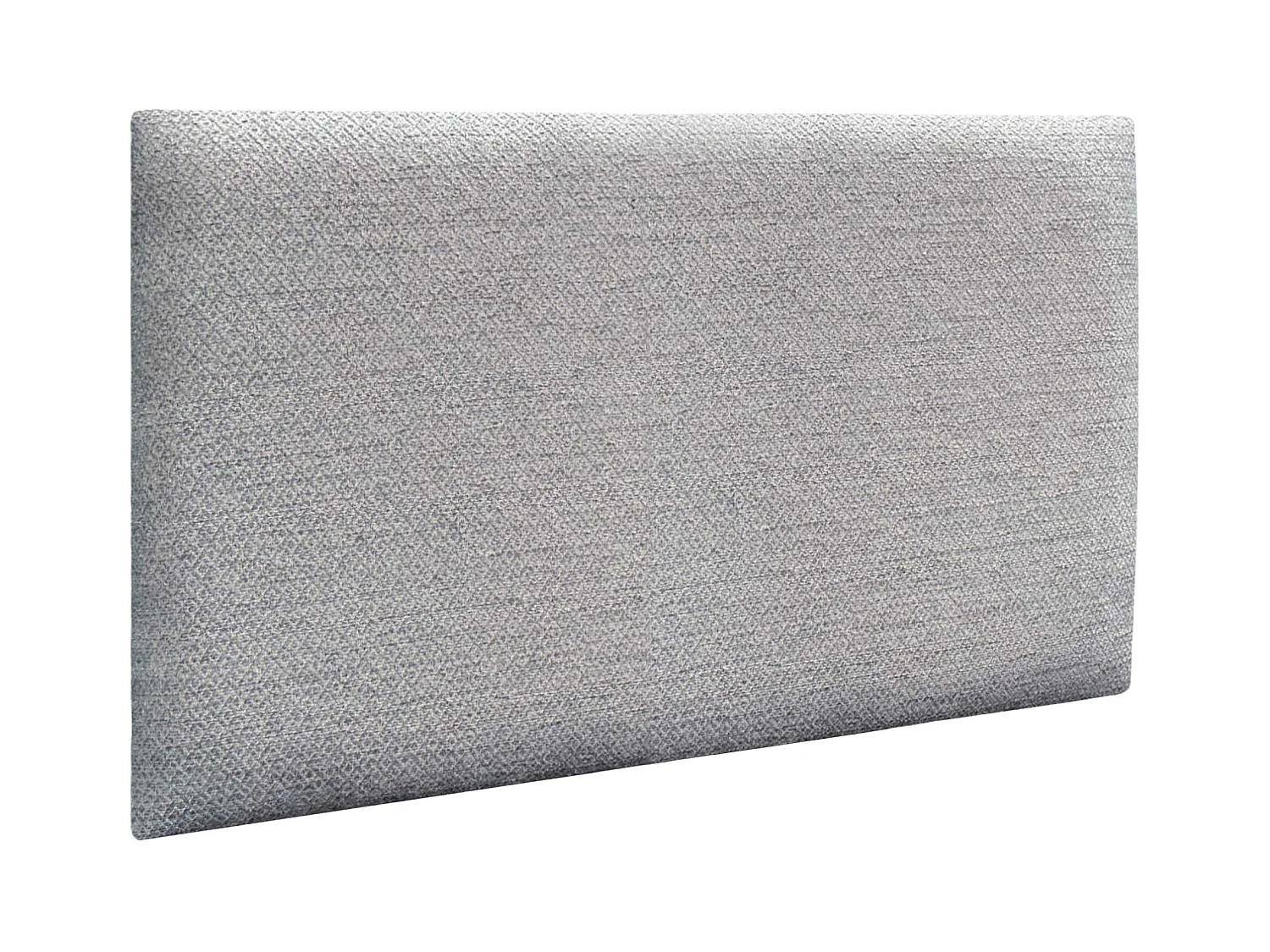 DHOME Exclusieve Gestoffeerde Panelen Luxury Edition Zelfklevend voor MuurGeluidsabsorberend Stootbescherming (Silver Grey, 50x30cm)