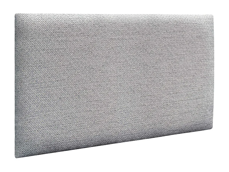 DHOME Exklusive gepolsterte Wandpaneele Luxury Edition Series Selbstklebende akustische, stoßabsorbierende Wandpaneele für Aufprallschutz (Silver Grey, 50x30cm)