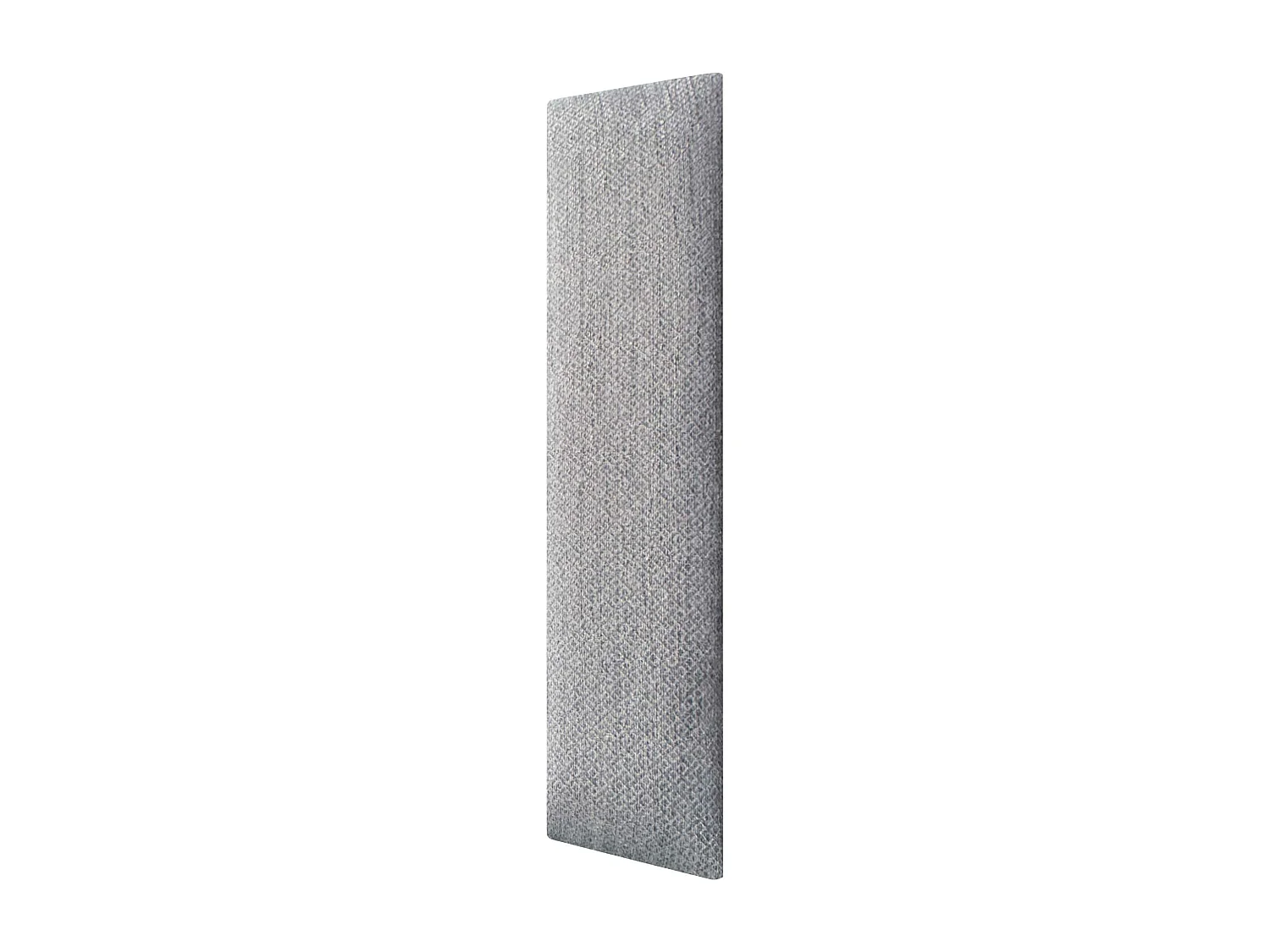 DHOME Set di 6 Pannelli Imbottiti in Tessuto di Lusso Pacchetto Autoadesivo per Pareti Assorbente Acustico e Protettivo (Silver Grey, 60x20cm, x6)