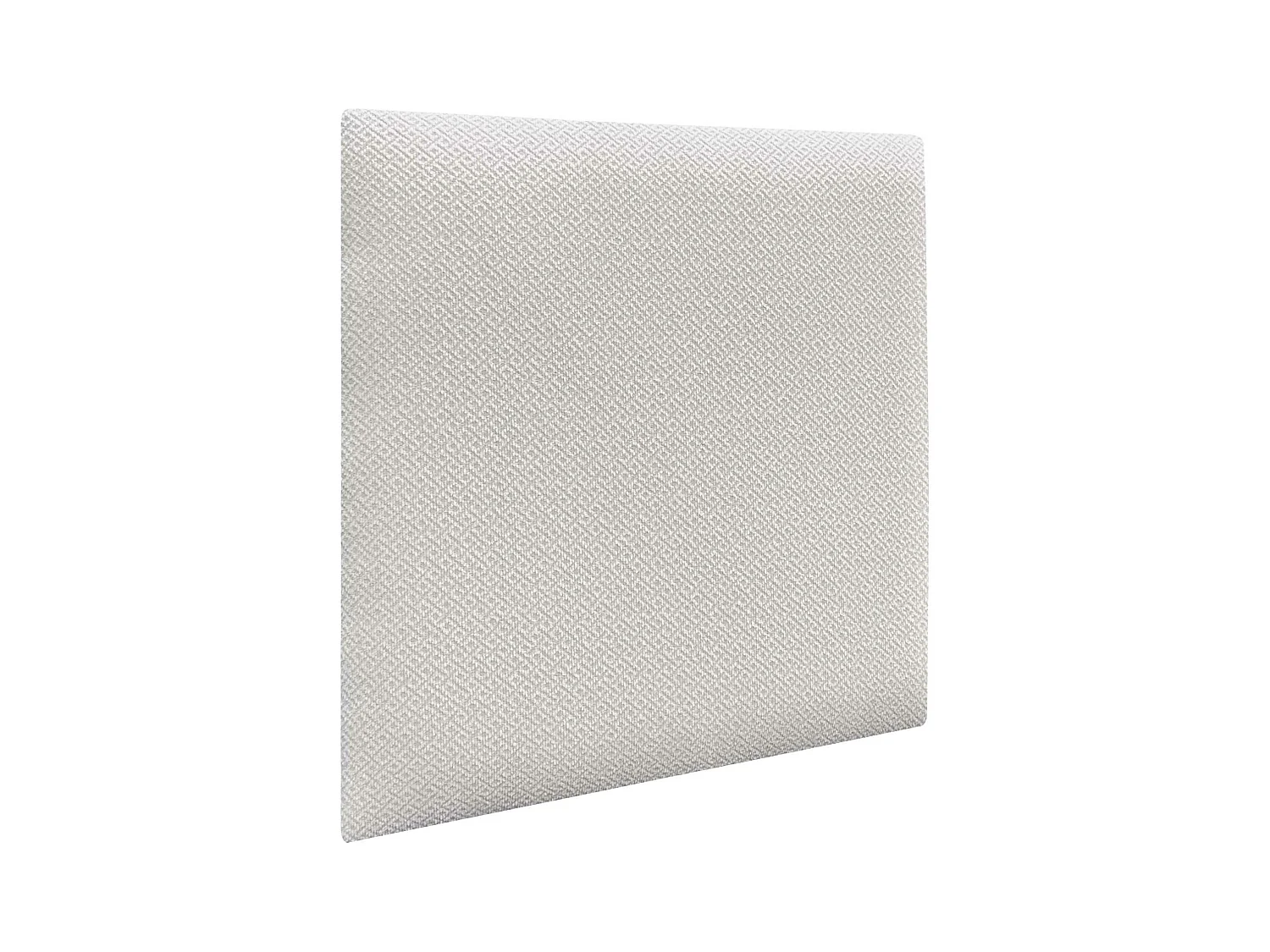 DHOME Panneaux Tapissés Exclusifs Série Luxury Edition Autoadhésifs pour Mur Acoustiques Absorbants Protection Chocs (Silver Nacar, 50x50cm)