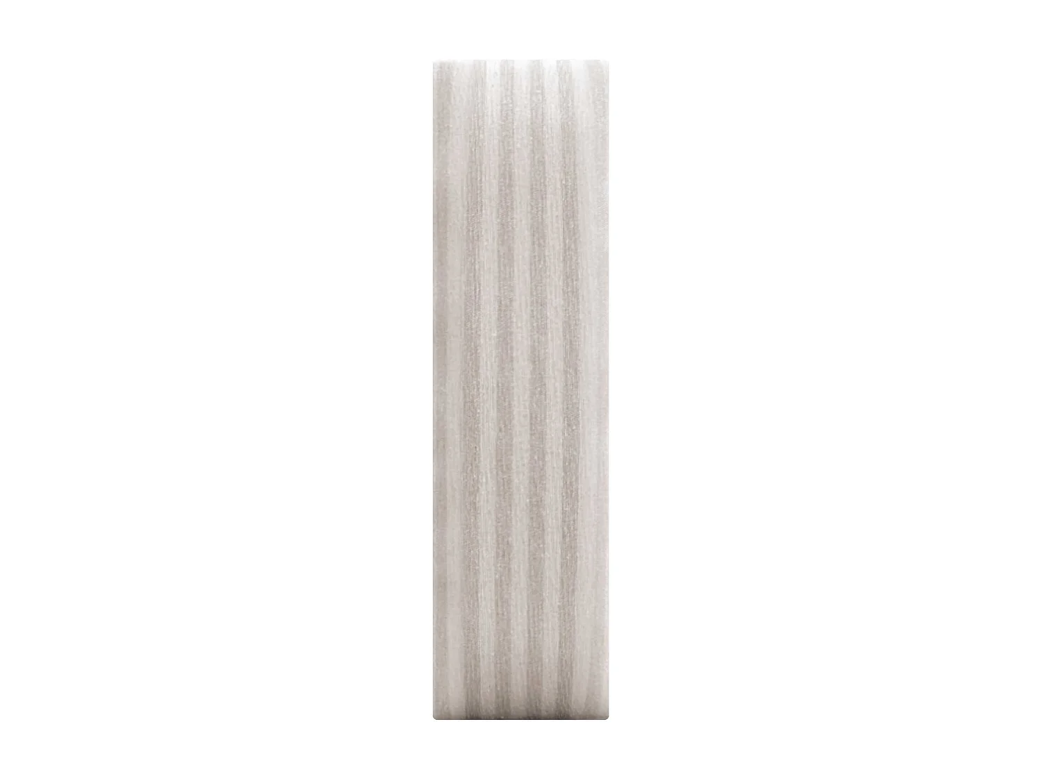 DHOME Ensemble de 1 Panneaux Tapissés en Tissu de Luxe Pack Autoadhésif pour Mur Acoustique Absorbant et Protecteur (Cream, 60x20cm, x1)