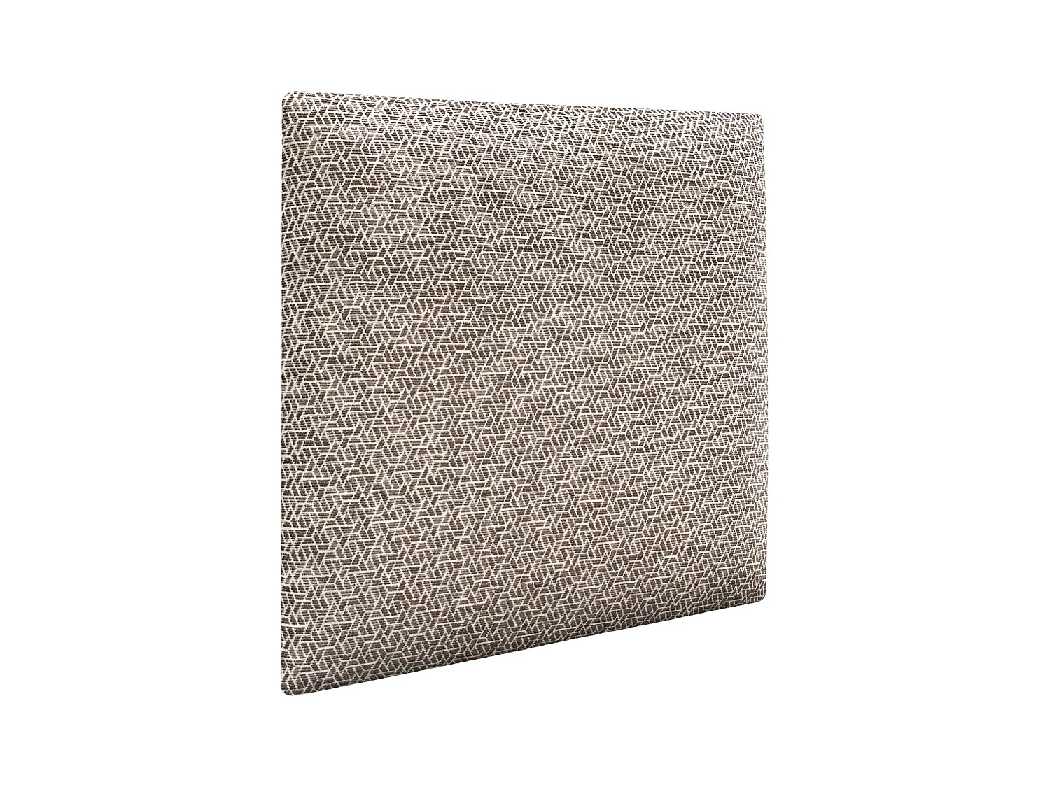 DHOME Panneaux Tapissés Exclusifs Série Luxury Edition Autoadhésifs pour Mur Acoustiques Absorbants Protection Chocs (Ethnic Brown, 50x50cm)