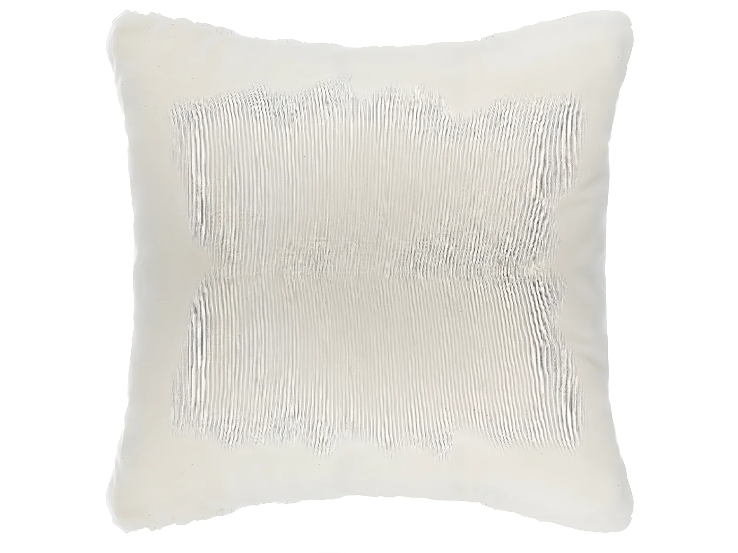 Lot de 2 Coussins macramé en coton - L. 40 x l. 40 cm