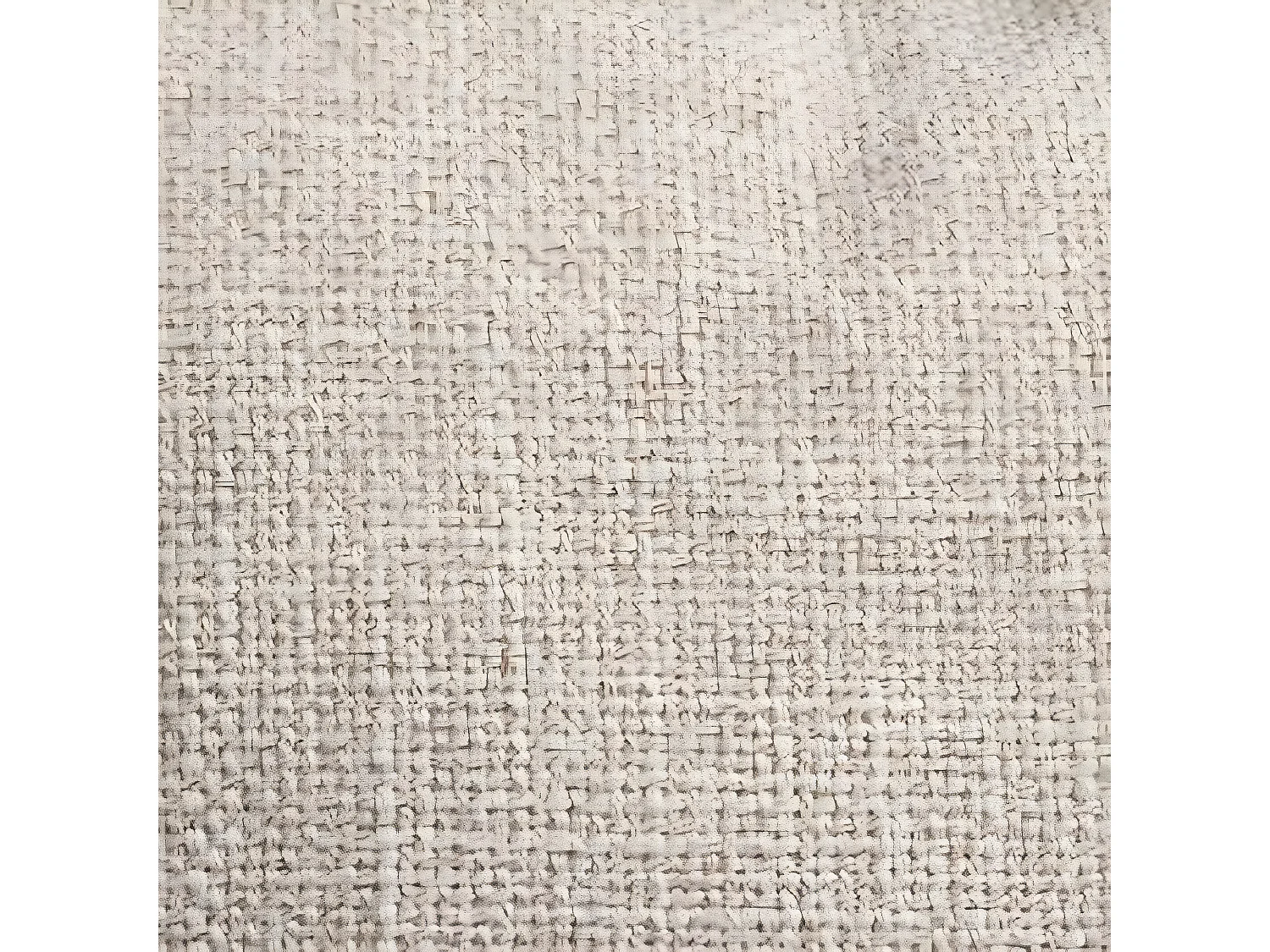 Lot de 2 coussins carrés en Polyester coloris beige - Dim : L40 x l40 cm