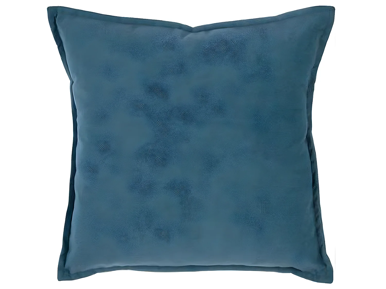 Lot de 6 coussins en polyester coloris bleu orage - Dim : L.45 x l.45 cm