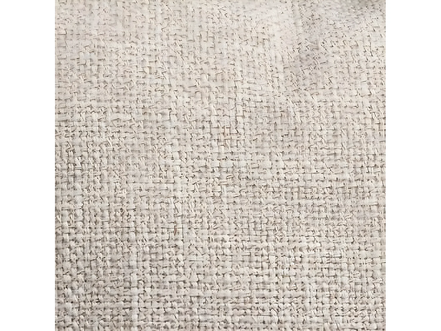 Lot de 6 coussins carrés en Polyester coloris beige - Dim : L40 x l40 cm