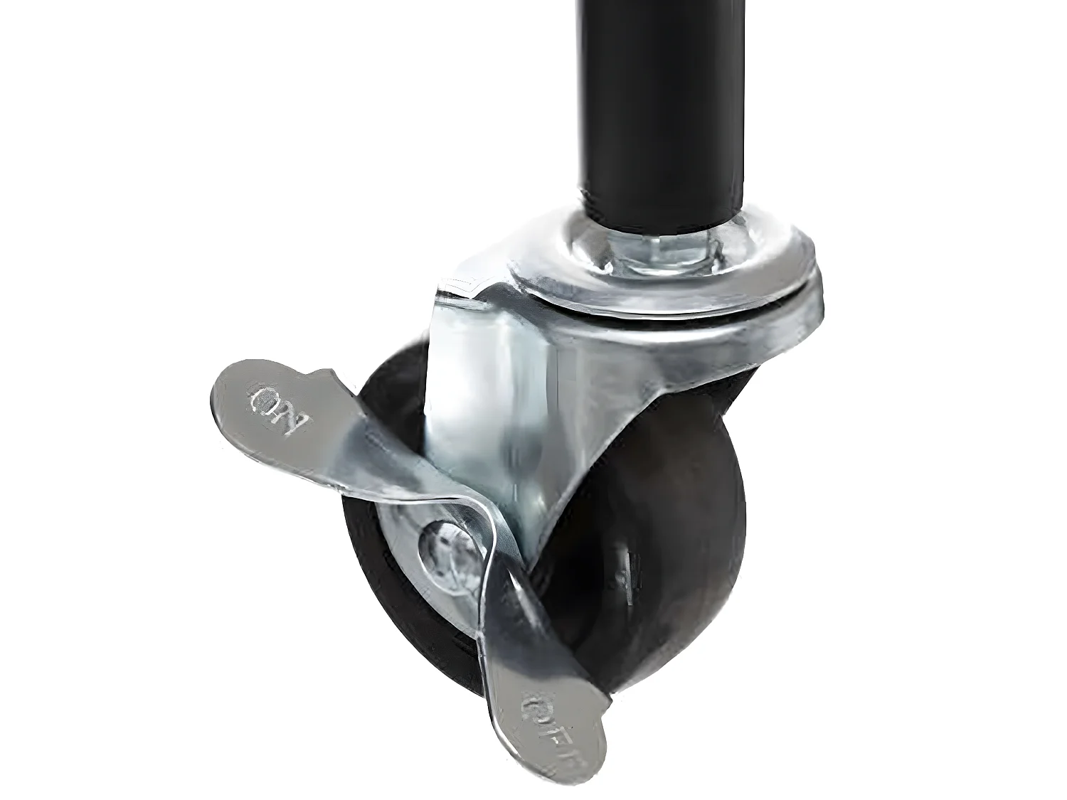 Desserte meuble de cuisine en fer coloris noir - Longueur 45,5 x Profondeur 28,5 x Hauteur 75 cm