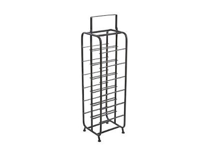 Porte-Plante 4 Étages Atmosphera - Métal Et Pin Noir H88cm | Déco Intérieur