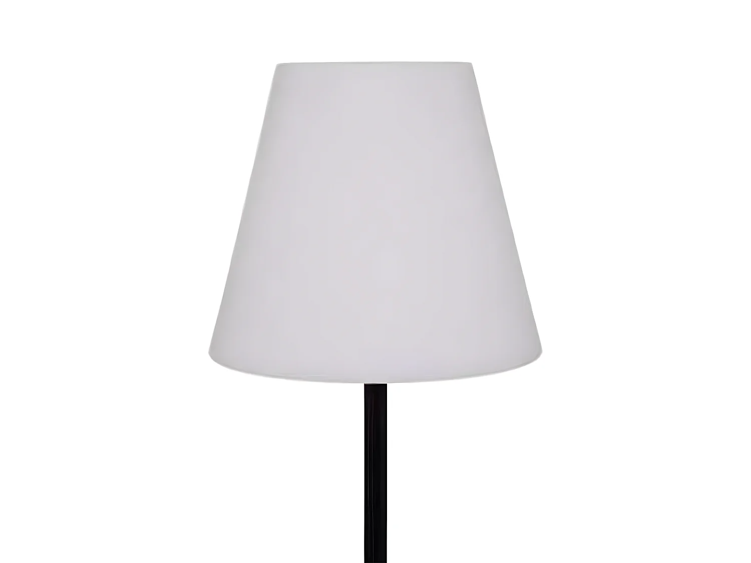 Lampadaire d'extérieur en métal coloris blanc - Diamètre 35 x Hauteur 150 cm