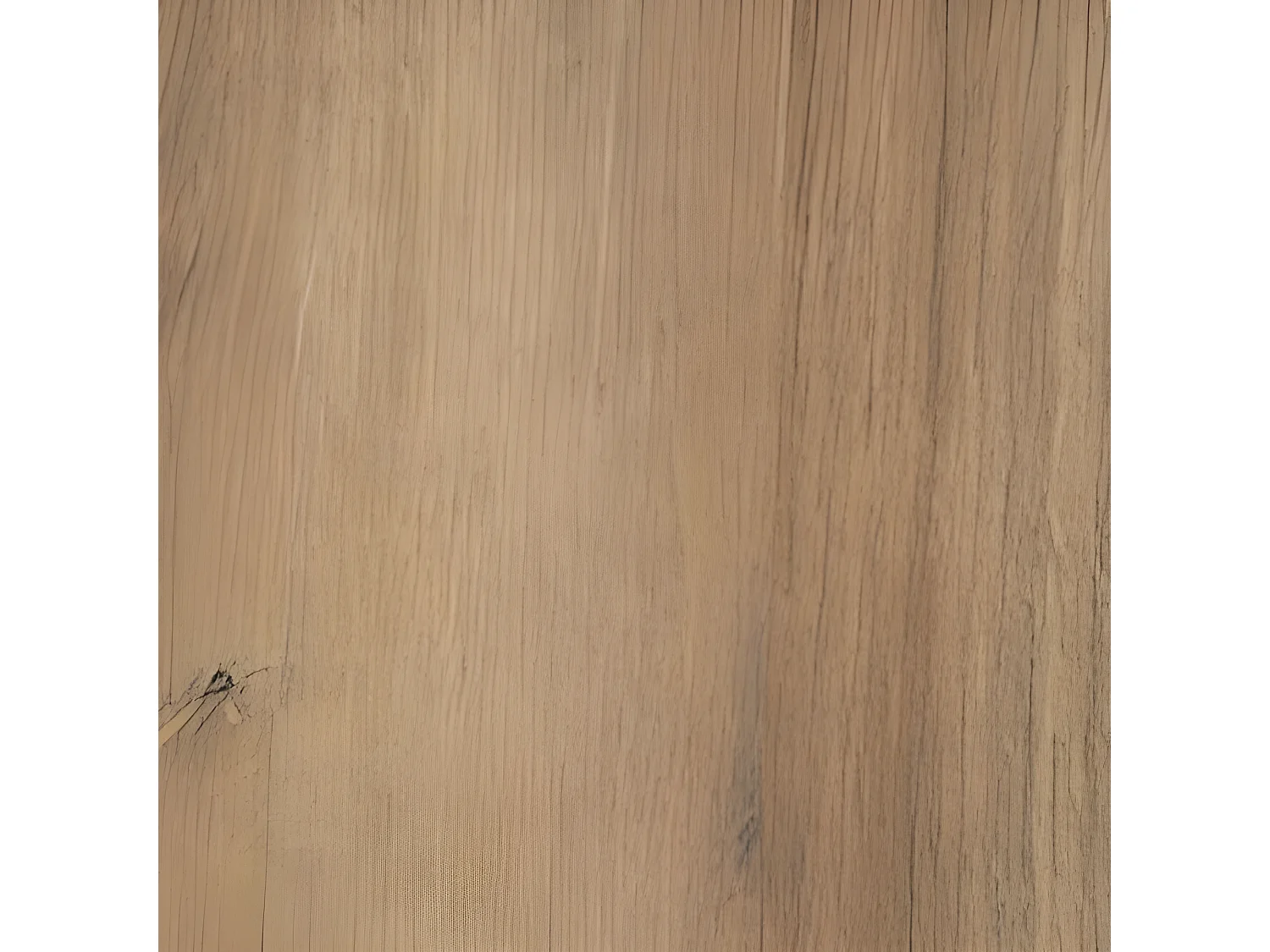 Table de chevet en bois coloris beige - longueur 40 x profondeur 40 x hauteur 53 cm