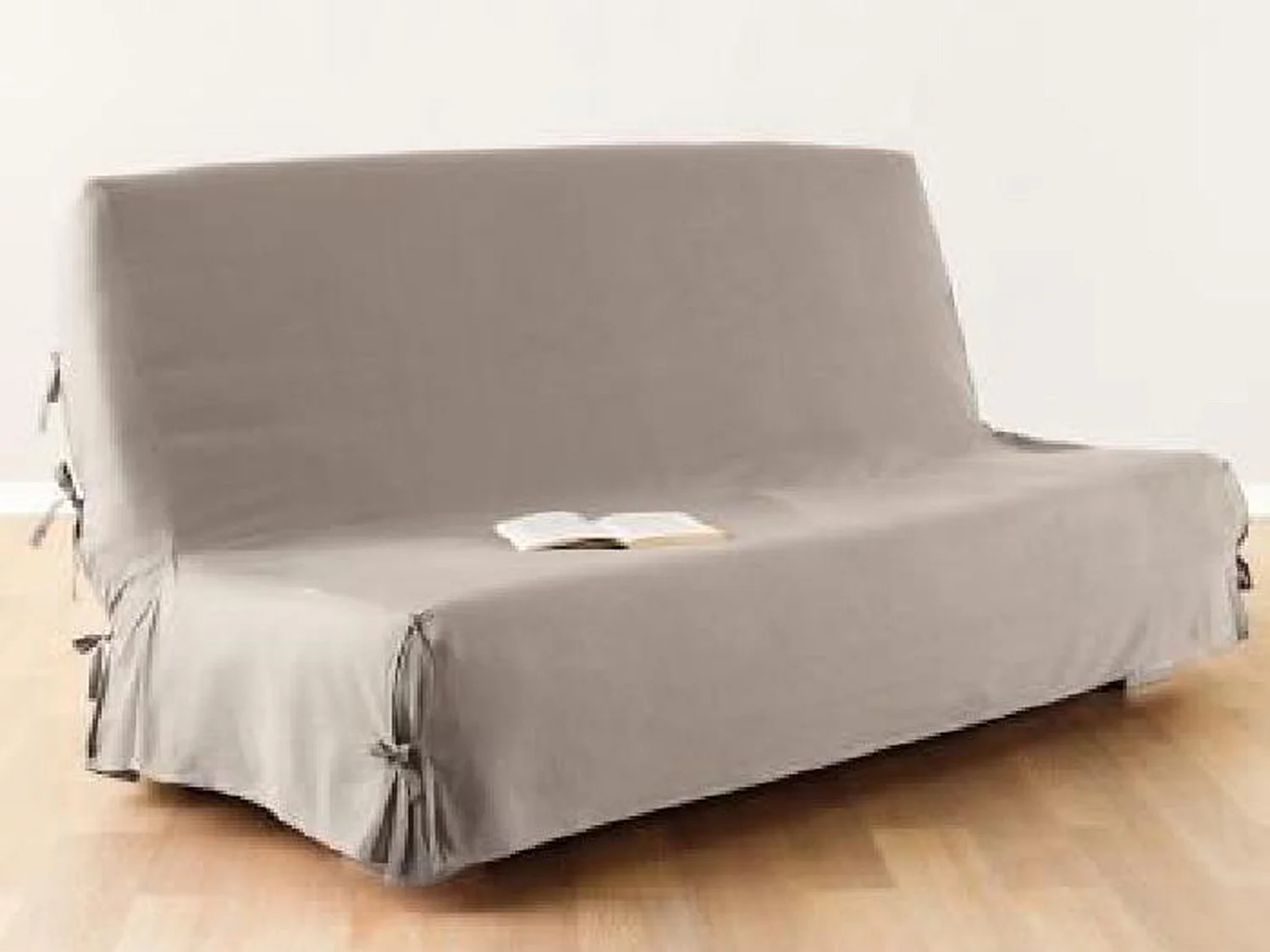 Housse de clic clac coloris Lin 100% coton - Dim : 140 X 200 cm