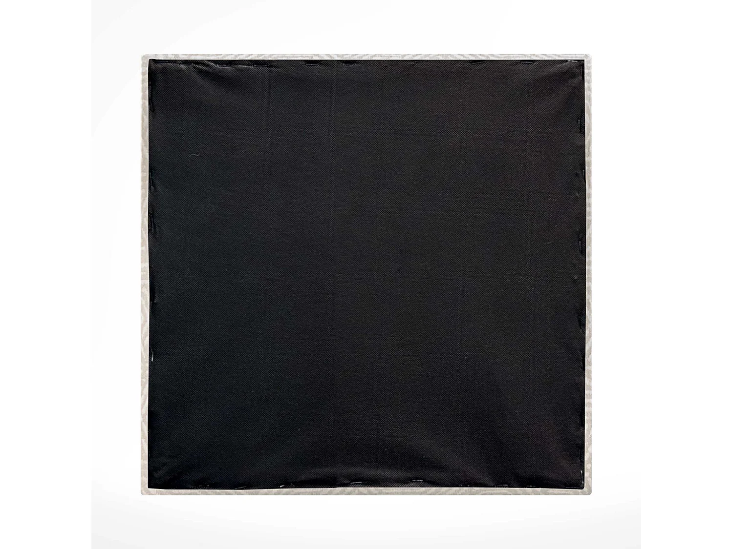 DHOME Set van 1 Luxe Stoffen Zelfklevend Gestoffeerd Paneel voor Muur, Geluidsabsorberend en Beschermend (Ethnic White, 50x30cm, x1)