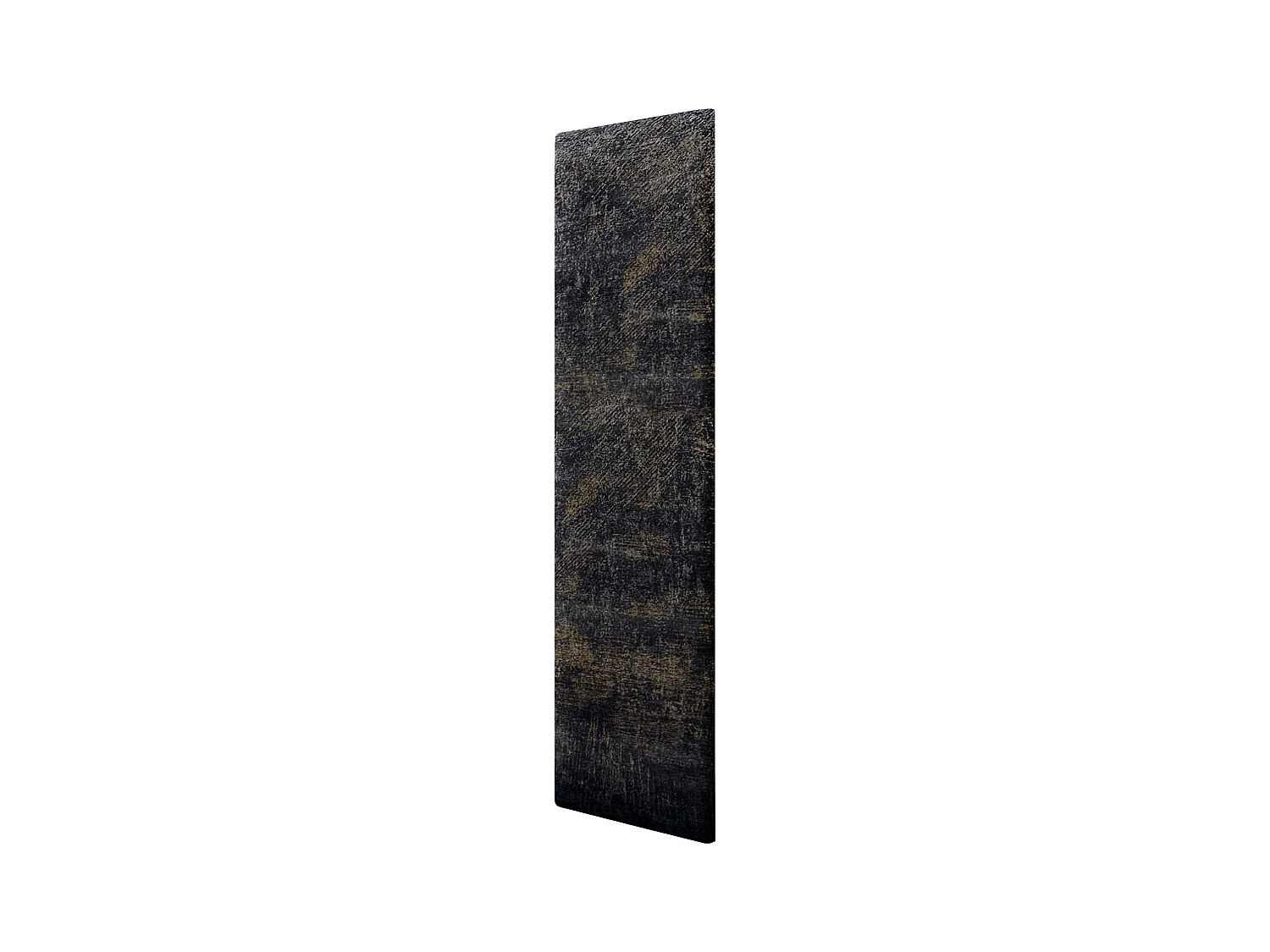 DHOME Panneaux Tapissés Exclusifs Série Luxury Edition Autoadhésifs pour Mur Acoustiques Absorbants Protection Chocs (Luxurious Black, 60x20cm)