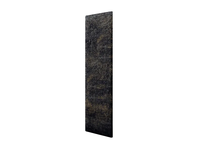 DHOME Pannelli Imbottiti Esclusivi Serie Luxury Edition Autoadesivi per Parete Acustici Assorbenti Protezione Urti Testiere (Luxurious Black, 60x20cm)