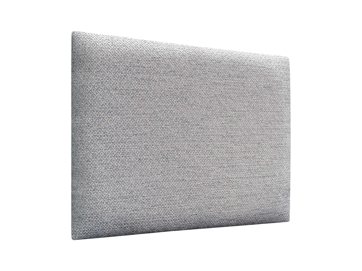 DHOME Tête de Lit Rembourrée Composée de Panneaux Autoadhésifs Interchangeables Série Luxury Edition Lit de Luxe Chambre (Silver Grey, 135cm)