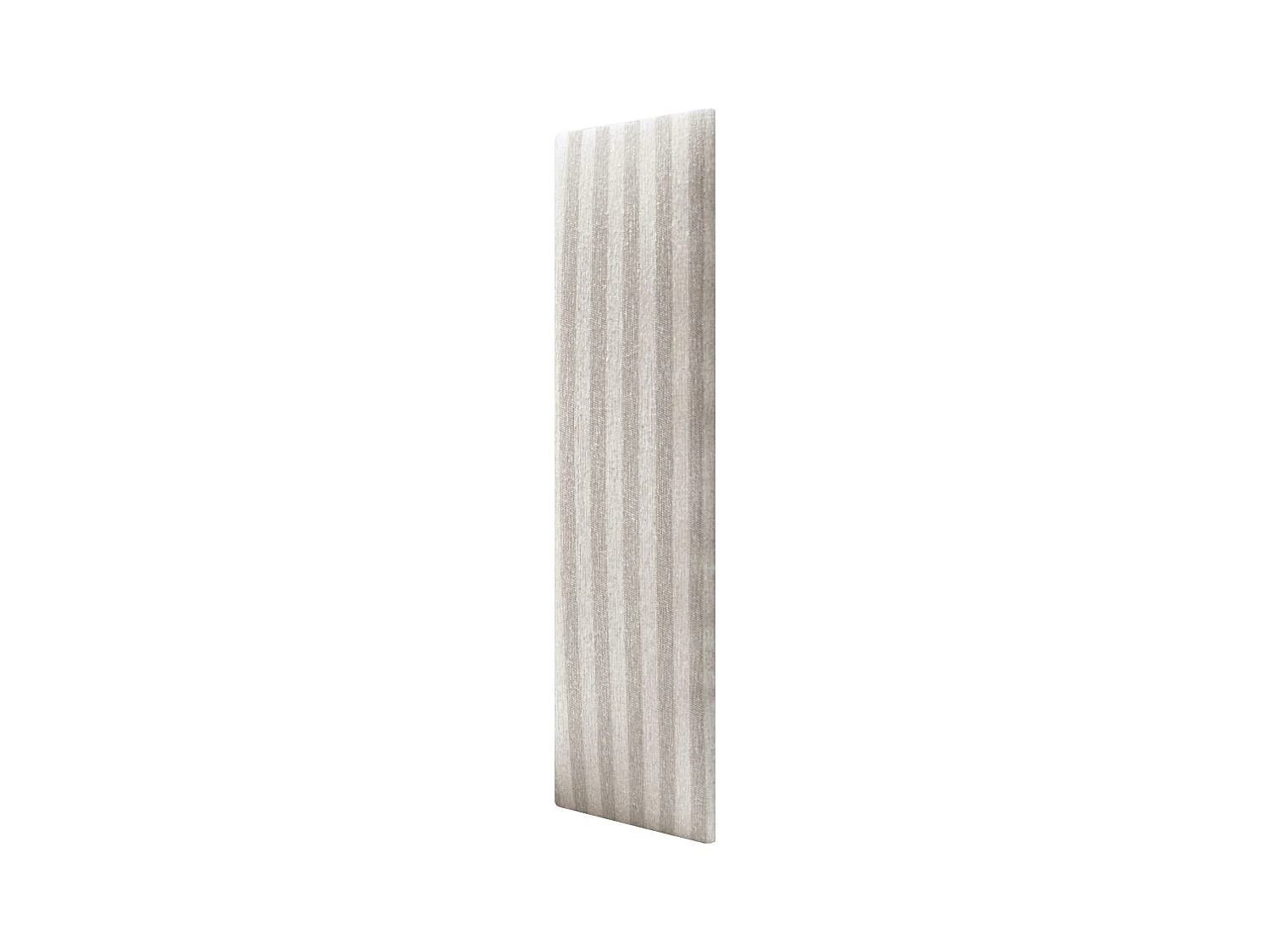 DHOME Panneaux Tapissés Exclusifs Série Luxury Edition Autoadhésifs pour Mur Acoustiques Absorbants Protection Chocs (Cream, 60x20cm)
