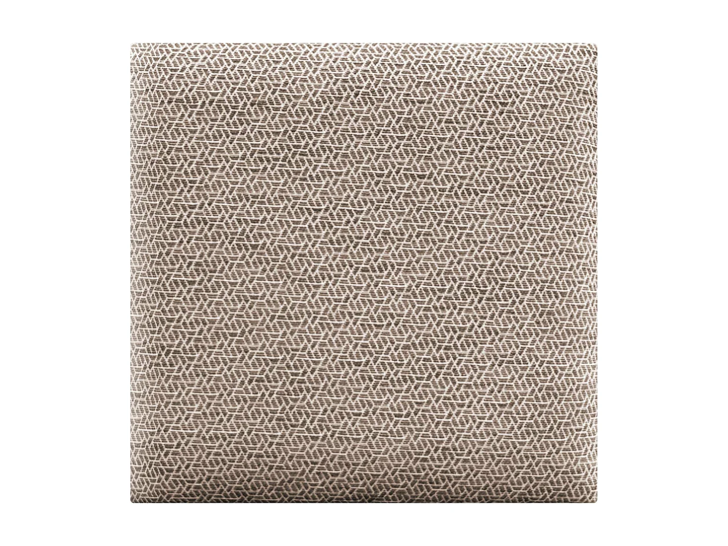 DHOME Ensemble de 1 Panneaux Tapissés en Tissu de Luxe Pack Autoadhésif pour Mur Acoustique Absorbant et Protecteur (Ethnic Brown, 60x40cm, x1)