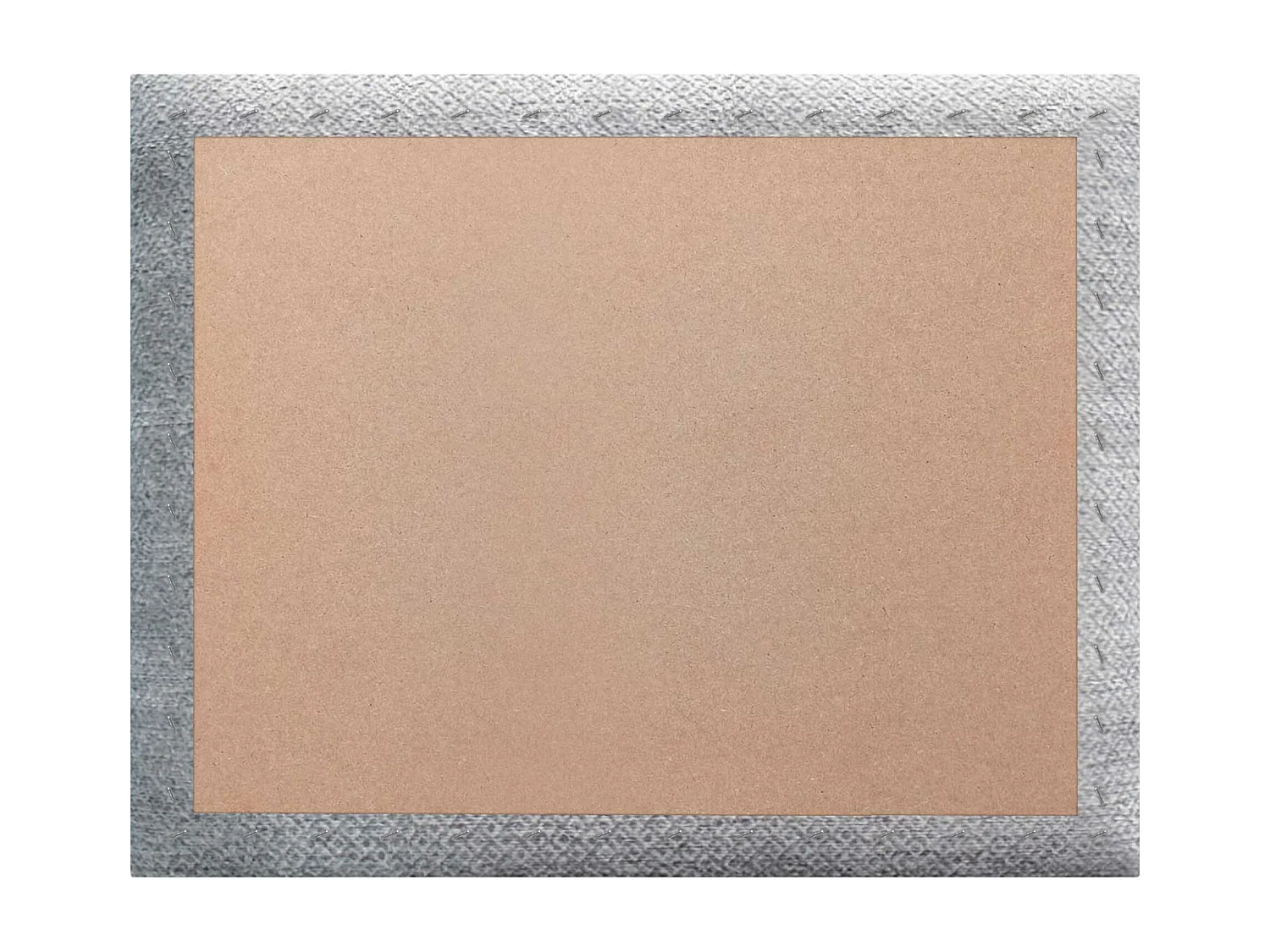 DHOME Gepolstertes Kopfteil aus austauschbaren selbstklebenden Paneelen Luxury Edition Serie Luxusbett Schlafzimmer (Silver Grey, 140cm)