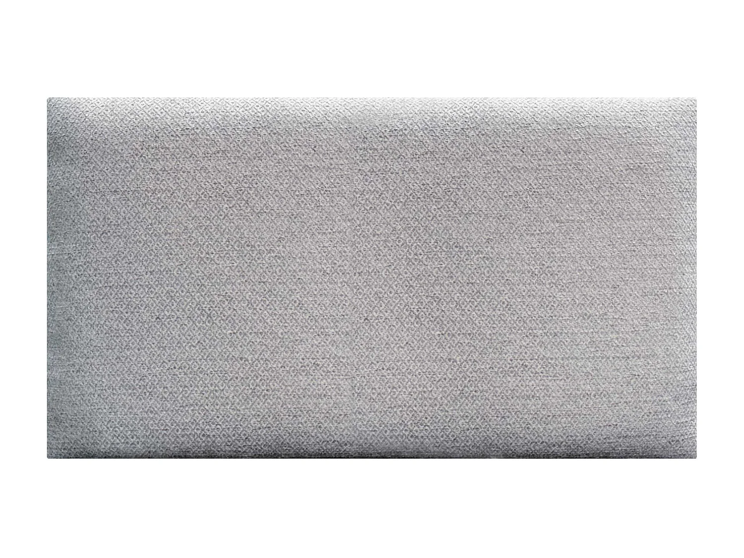 DHOME Ensemble de 6 Panneaux Tapissés en Tissu de Luxe Pack Autoadhésif pour Mur Acoustique Absorbant et Protecteur (Silver Grey, 50x50cm, x6)