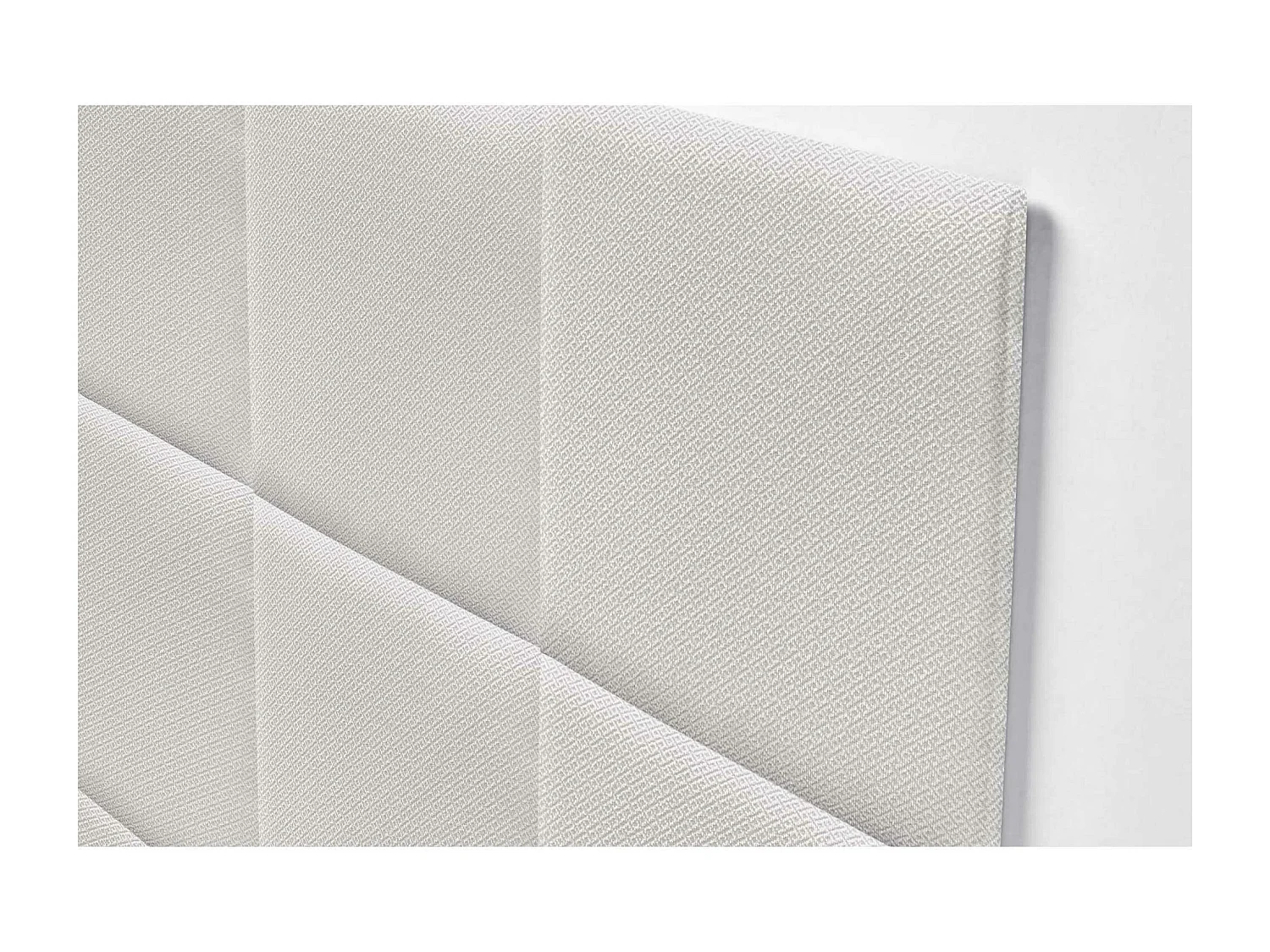 DHOME Tête de Lit Rembourrée Composée de Panneaux Autoadhésifs Interchangeables Série Luxury Edition Lit de Luxe Chambre (Silver Nacar, 145cm)