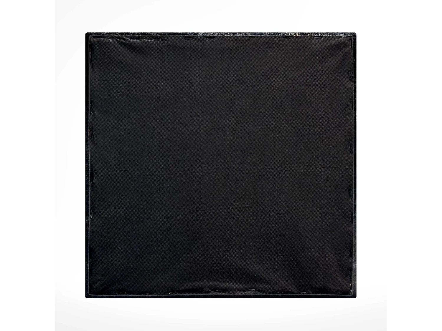 DHOME Panneaux Tapissés Exclusifs Série Luxury Edition Autoadhésifs pour Mur Acoustiques Absorbants Protection Chocs (Luxurious Black, 50x50cm)