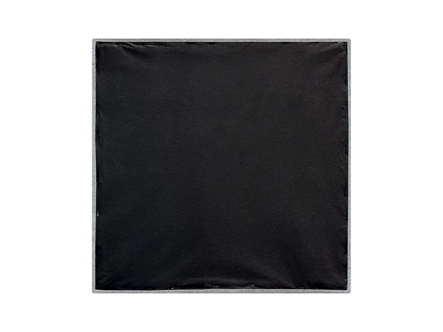 DHOME Set van 6 Luxe Stoffen Zelfklevende Gestoffeerde Panelen voor Muur, Geluidsabsorberend en Beschermend (Silver Grey, 60x40cm, x6)