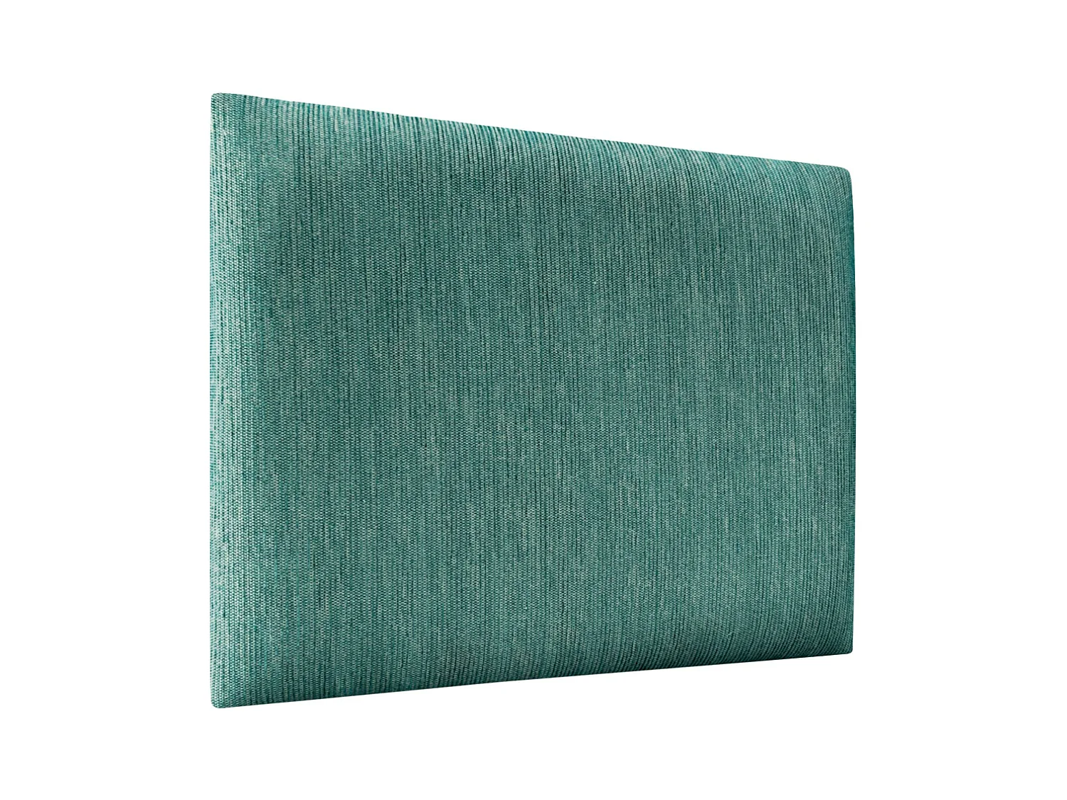 DHOME Tête de Lit Rembourrée Composée de Panneaux Autoadhésifs Interchangeables Série Luxury Edition Lit de Luxe Chambre (Lineal Green, 140cm)