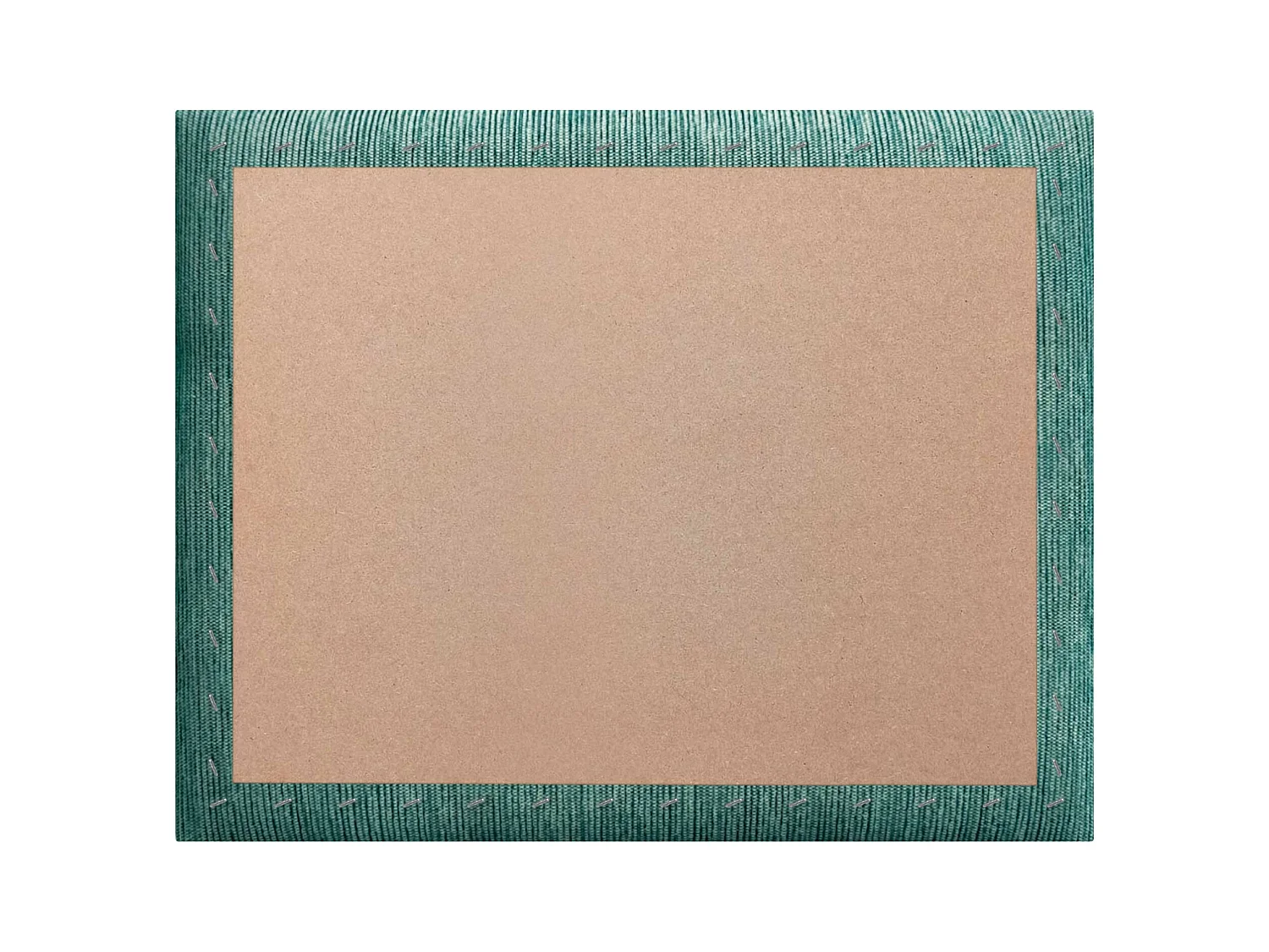 DHOME Tête de Lit Rembourrée Composée de Panneaux Autoadhésifs Interchangeables Série Luxury Edition Lit de Luxe Chambre (Lineal Green, 140cm)