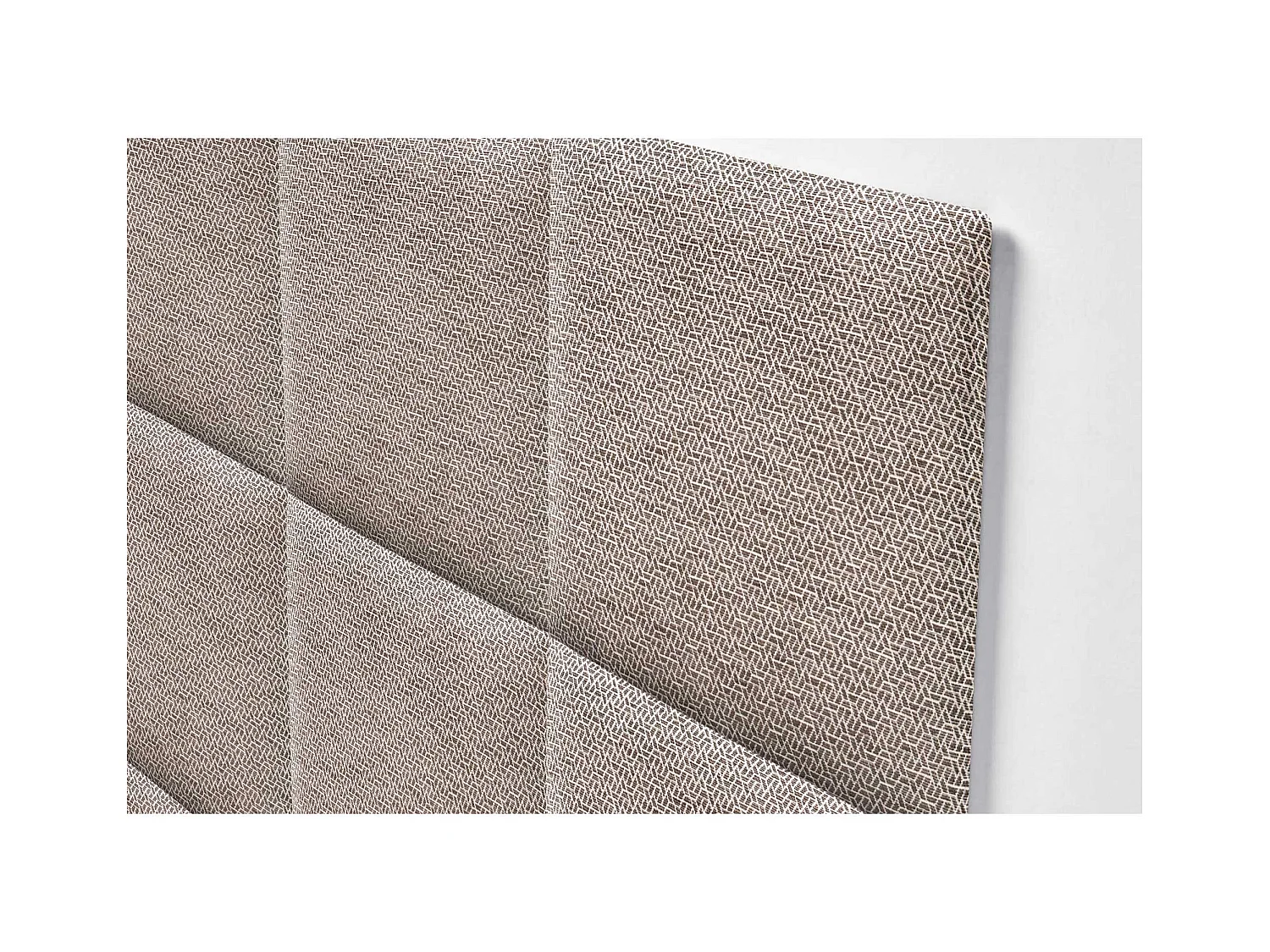 DHOME Tête de Lit Rembourrée Composée de Panneaux Autoadhésifs Interchangeables Série Luxury Edition Lit de Luxe Chambre (Ethnic Brown, 190cm)