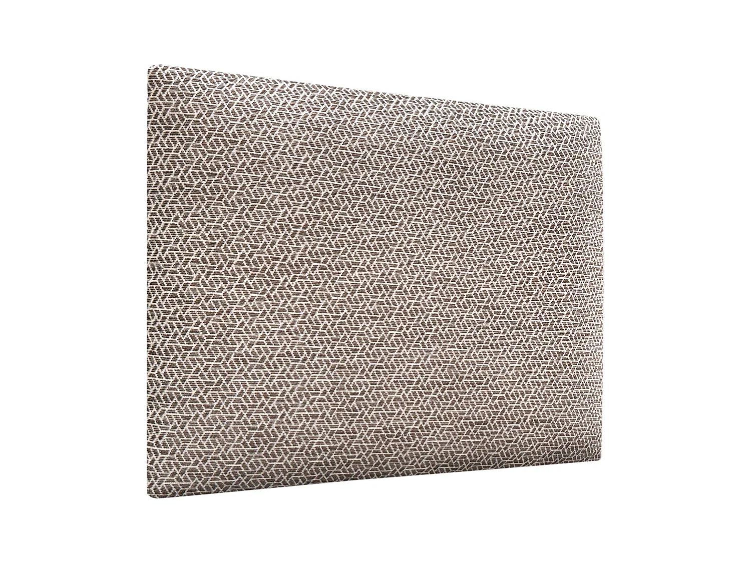 DHOME Tête de Lit Rembourrée Composée de Panneaux Autoadhésifs Interchangeables Série Luxury Edition Lit de Luxe Chambre (Ethnic Brown, 190cm)
