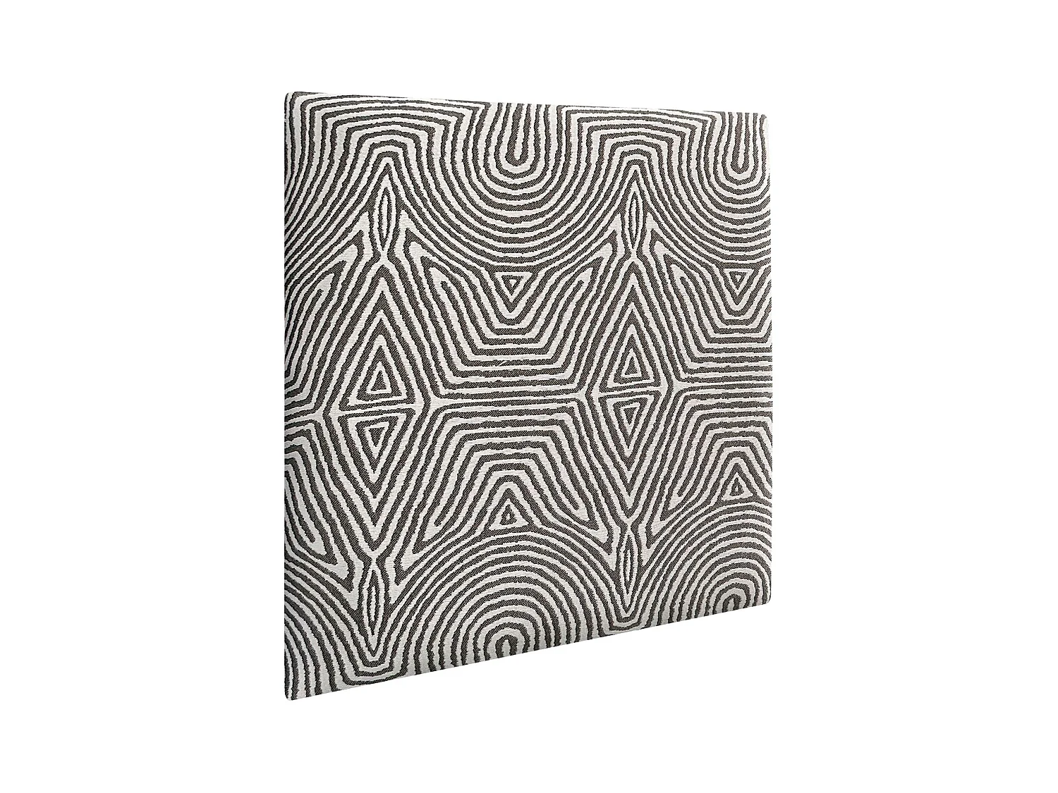 DHOME Panneaux Tapissés Exclusifs Série Luxury Edition Autoadhésifs pour Mur Acoustiques Absorbants Protection Chocs (Tribal, 50x50cm)