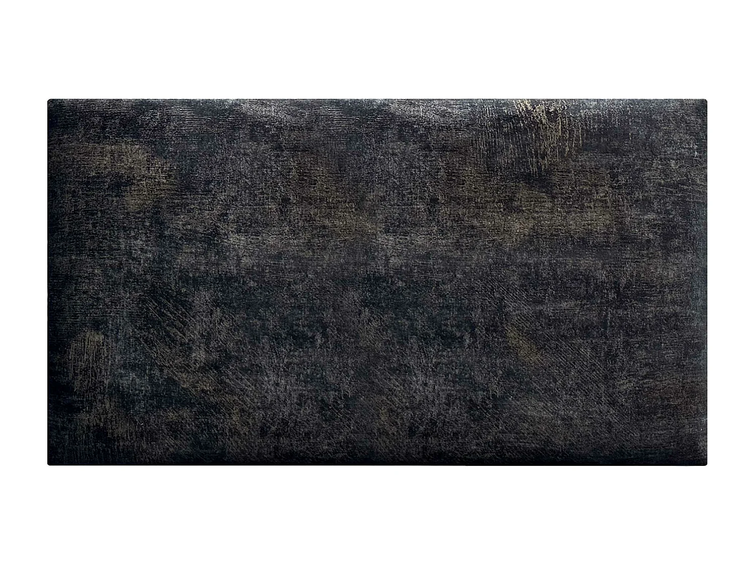 DHOME Ensemble de 1 Panneaux Tapissés en Tissu de Luxe Pack Autoadhésif pour Mur Acoustique Absorbant et Protecteur (Luxurious Black, 60x60cm, x1)