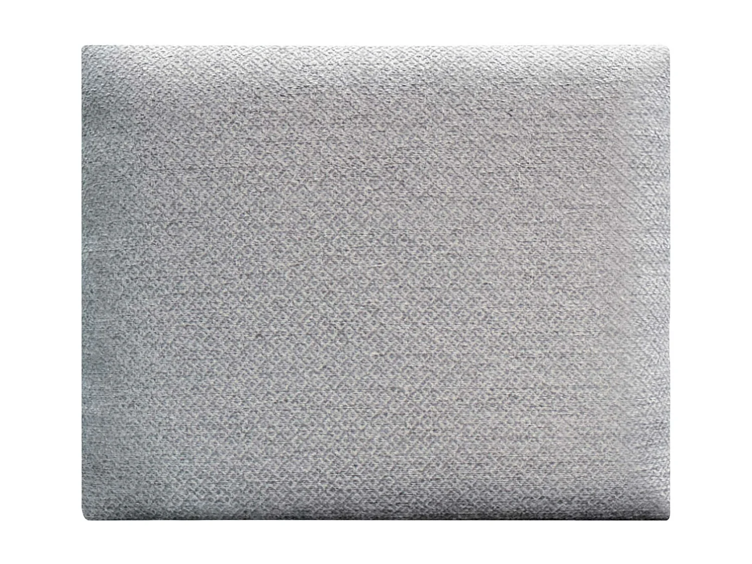 DHOME Tête de Lit Rembourrée Composée de Panneaux Autoadhésifs Interchangeables Série Luxury Edition Lit de Luxe Chambre (Silver Grey, 120cm)