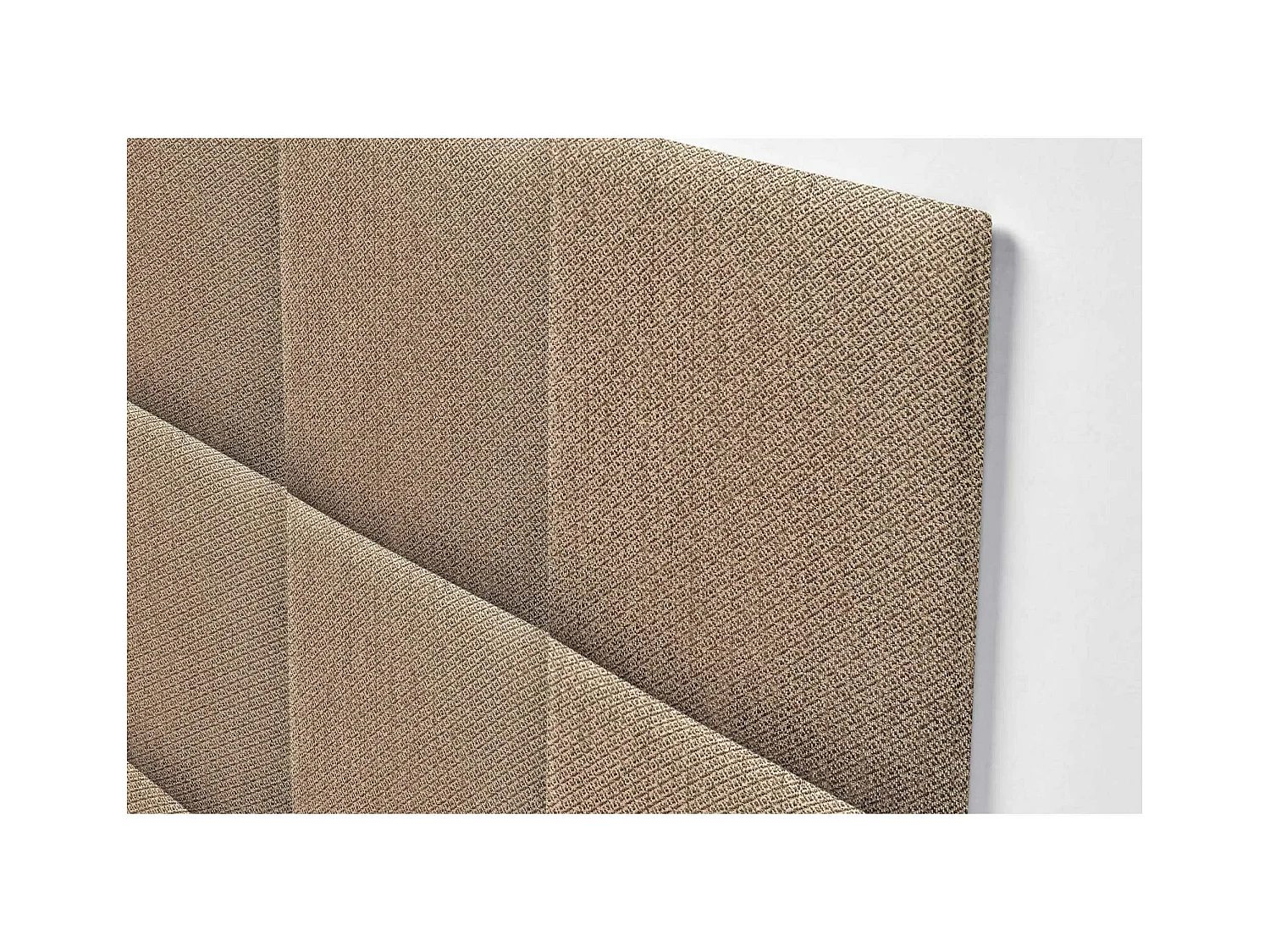 DHOME Tête de Lit Rembourrée Composée de Panneaux Autoadhésifs Interchangeables Série Luxury Edition Lit de Luxe Chambre (Golden Wood, 140cm)