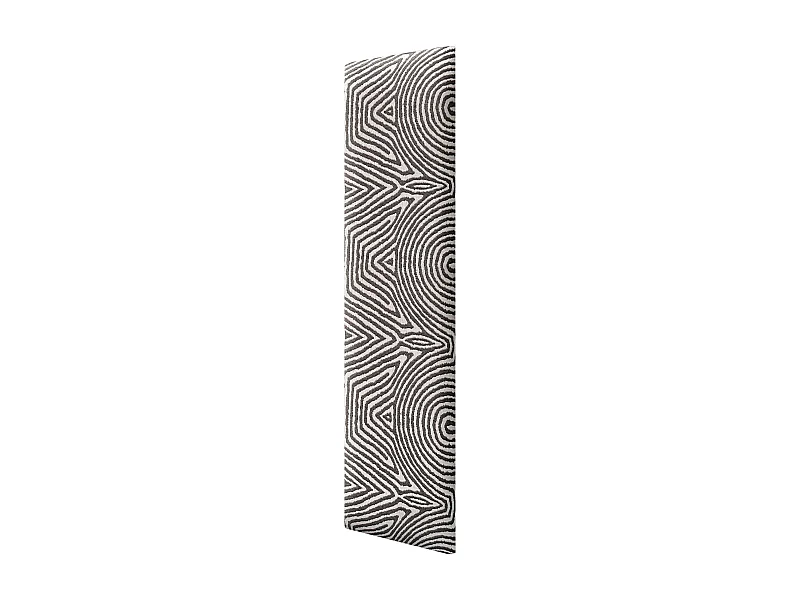 DHOME Panneaux Tapissés Exclusifs Série Luxury Edition Autoadhésifs pour Mur Acoustiques Absorbants Protection Chocs (Tribal, 60x20cm)