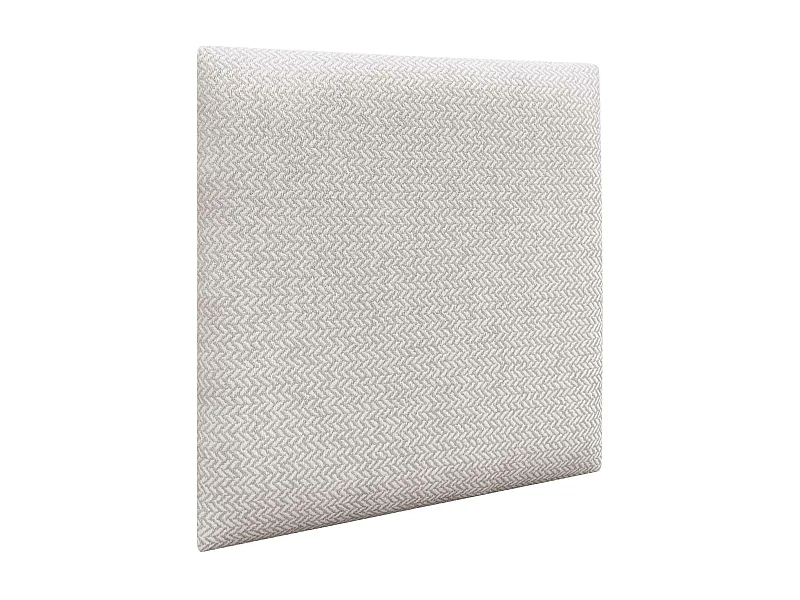 DHOME Panneaux Tapissés Exclusifs Série Luxury Edition Autoadhésifs pour Mur Acoustiques Absorbants Protection Chocs (Épis beige, 50x50cm)