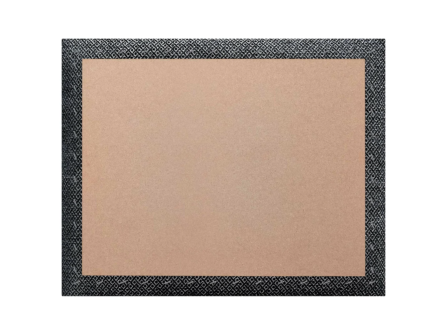 DHOME Cabecero Tapizado Compuesto de Paneles Autoadhesivos Intercambiables Serie Luxury Edition Cama Lujo Dormitorio (Silver Ebony, 105cm)