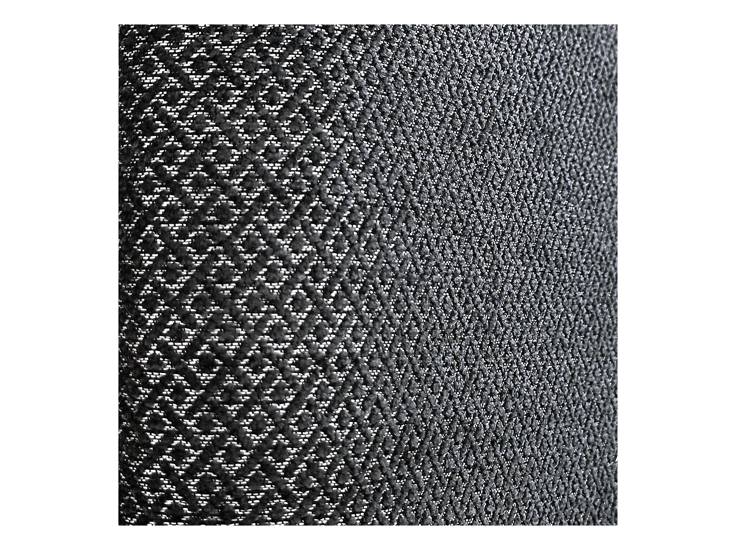 DHOME Tête de Lit Rembourrée Composée de Panneaux Autoadhésifs Interchangeables Série Luxury Edition Lit de Luxe Chambre (Silver Ebony, 105cm)